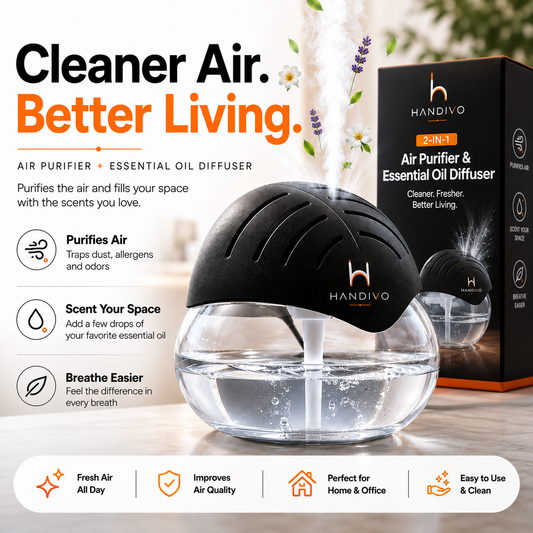 HANDIVO Air purifier & Scent Booster